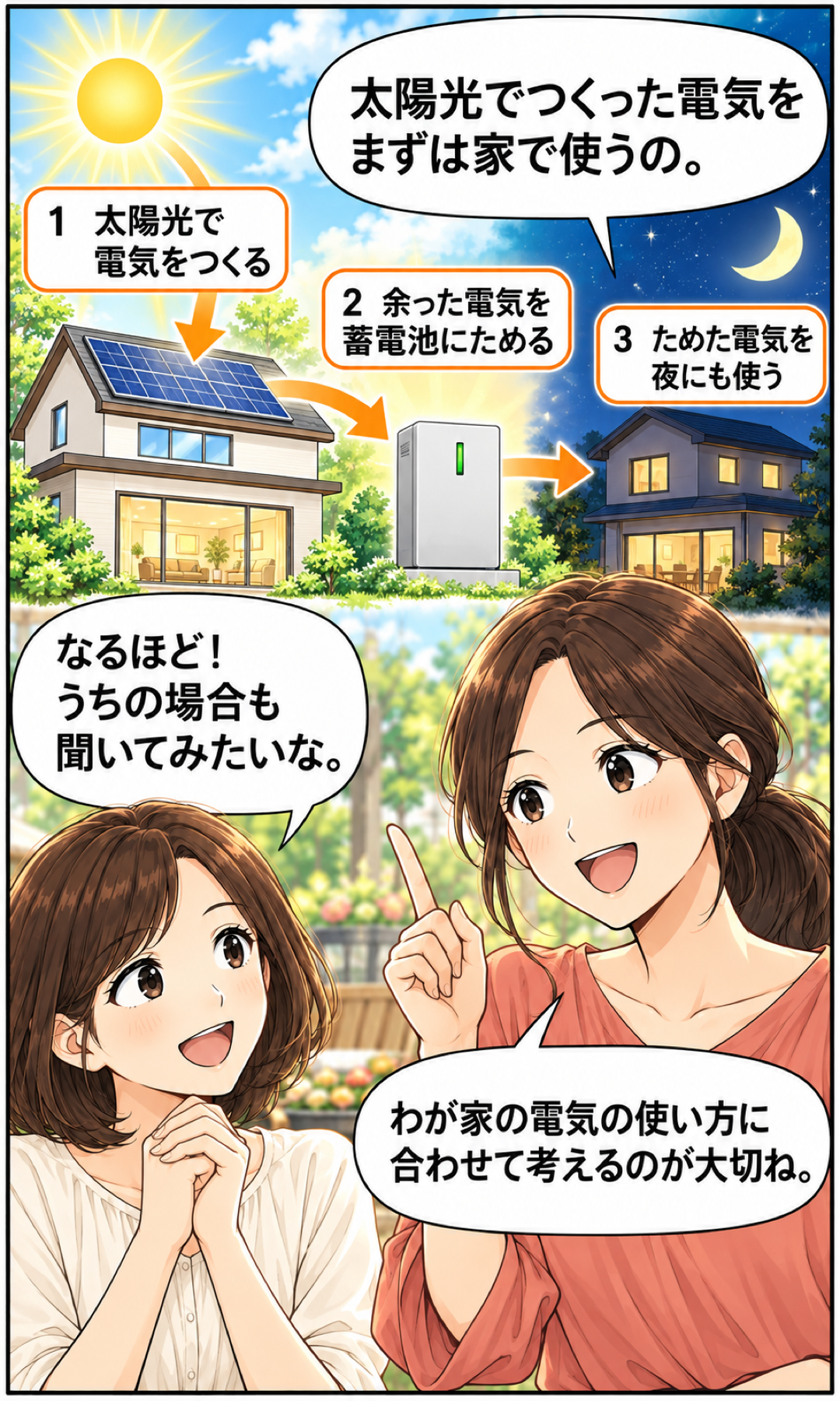 つくる・ためる・使う